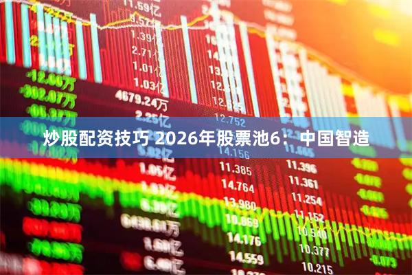 炒股配资技巧 2026年股票池6：中国智造