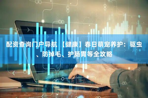 配资查询门户导航 【健康】春日萌宠养护：驱虫、防掉毛、护肠胃等全攻略